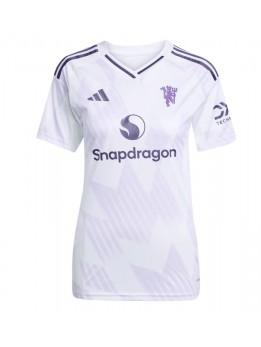 Billige Manchester United Bortedrakt Dame 2025-26 Kortermet